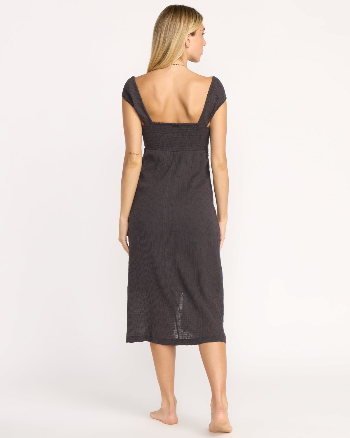 Distant Tides Dress - Black Sands