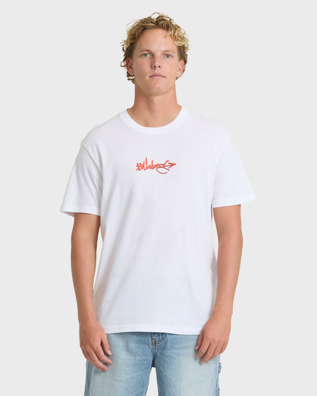 Occys Point Premium Short Sleeve Cotton T-Shirt - White