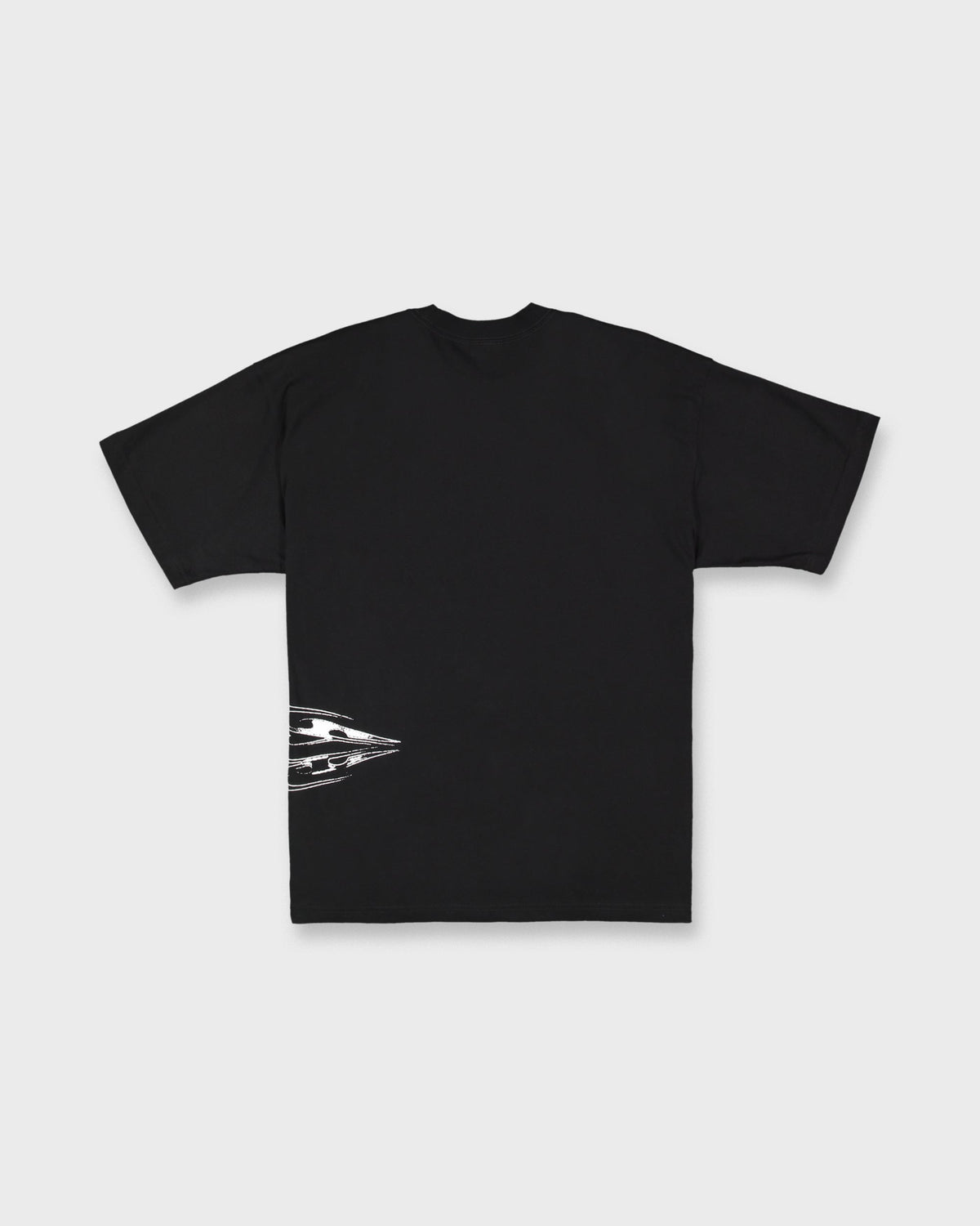 Chrome Diamond Short Sleeve Knit T-Shirt - Black